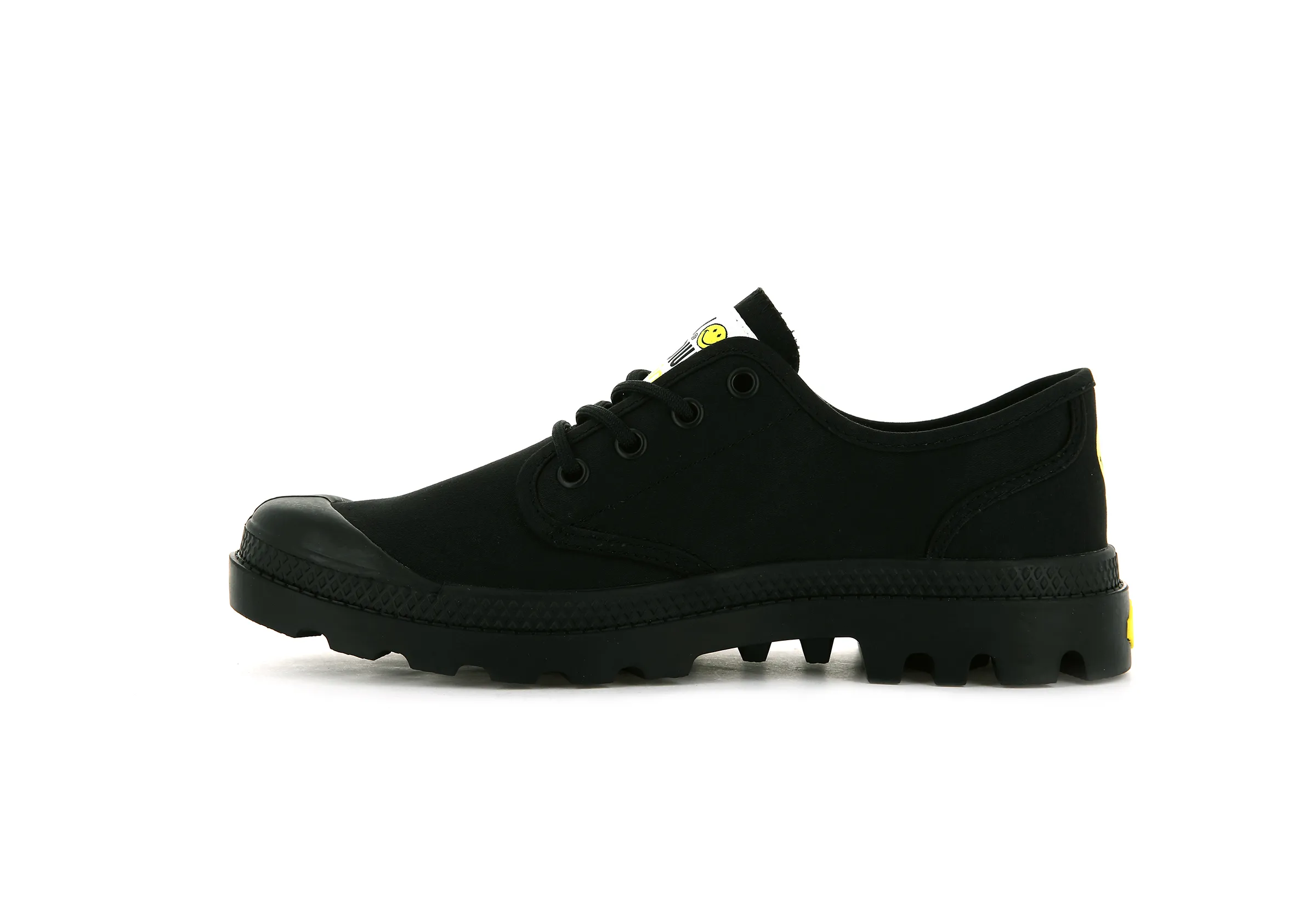 77080-008-M | SMILEY ® PAMPA OXFORD BE KIND | BLACK/BLACK