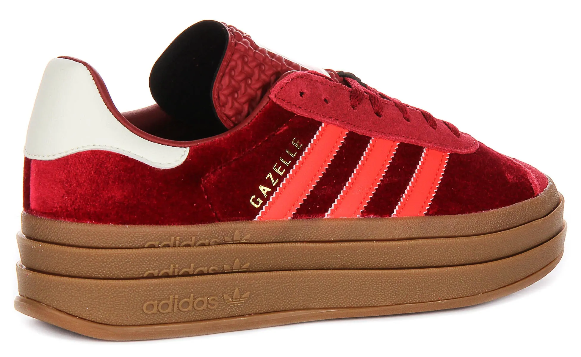 Adidas Gazelle Bold W In Red For Women