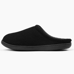 Brookstone Classic Comfort Memory Foam Slippers - Men's