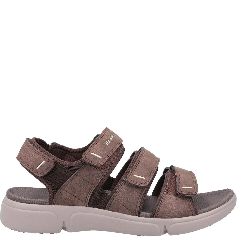 Brown Raul Touch Fastening Sandals