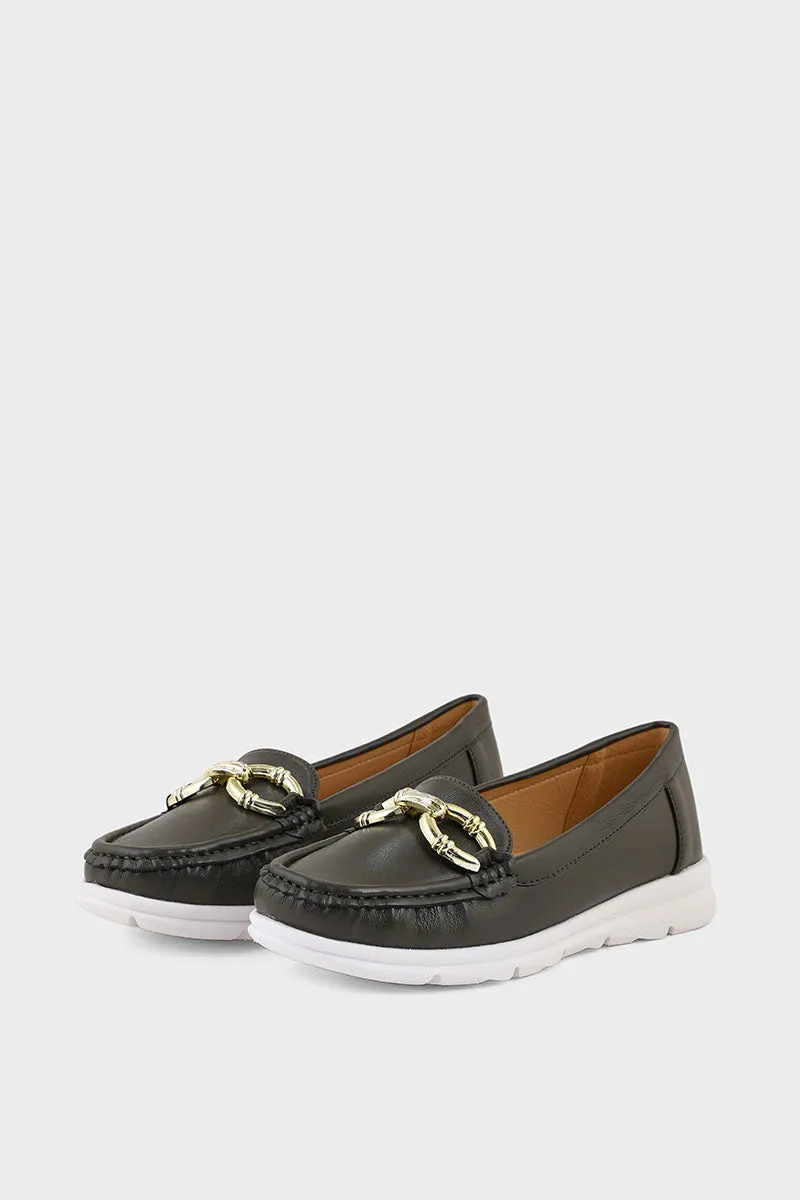 Casual Moccasin I41448-Olive