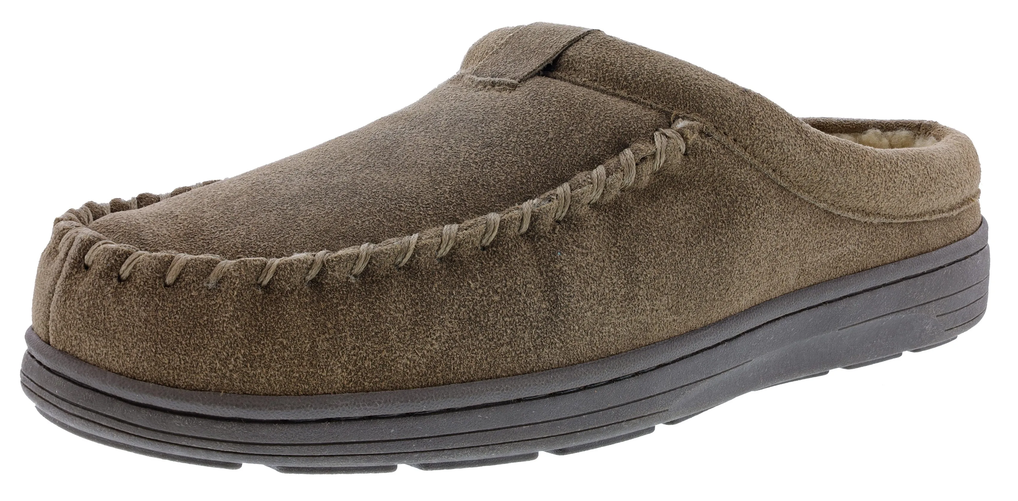 Clarks Men’s Slipper Suede Leather BLM19021 Indoor & Outdoor House Slipper