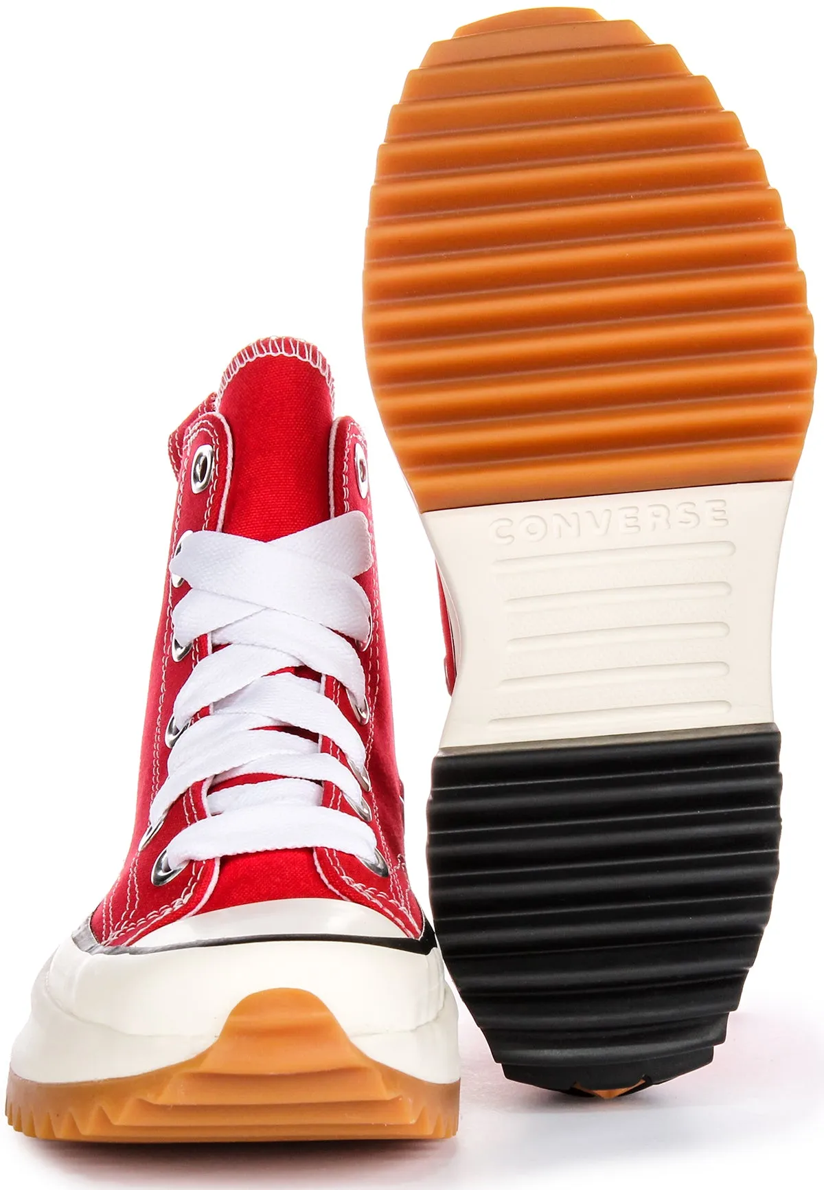 Converse Run Star Hike Sketch A10421C In Red White