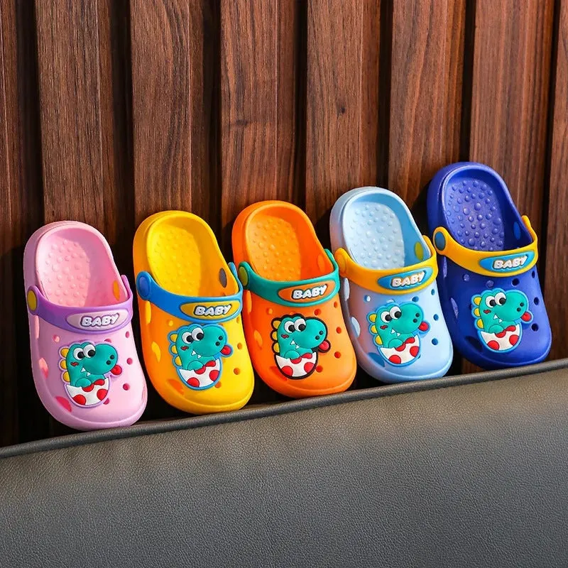 Dinosaur Clog Slippers for Toddlers