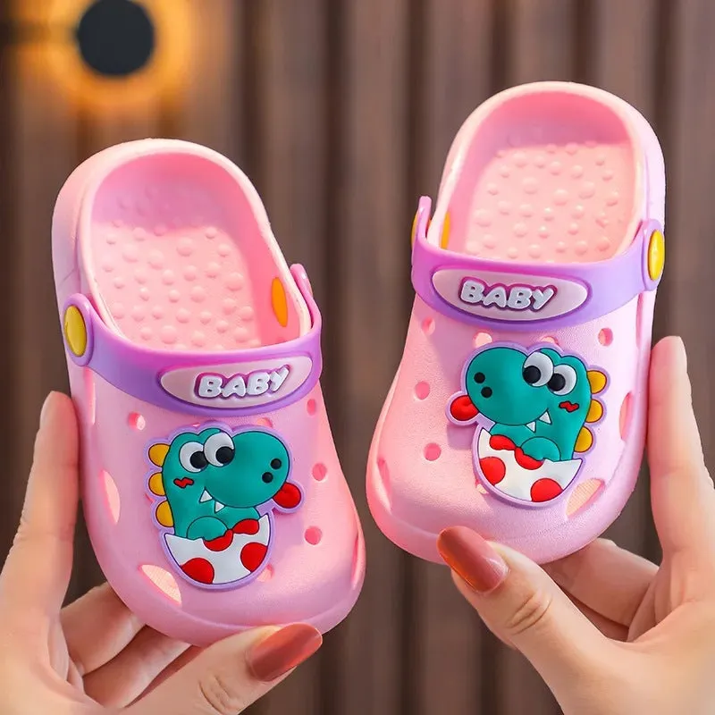 Dinosaur Clog Slippers for Toddlers