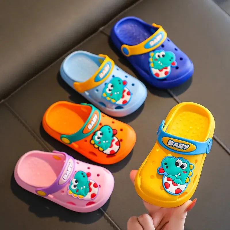 Dinosaur Clog Slippers for Toddlers