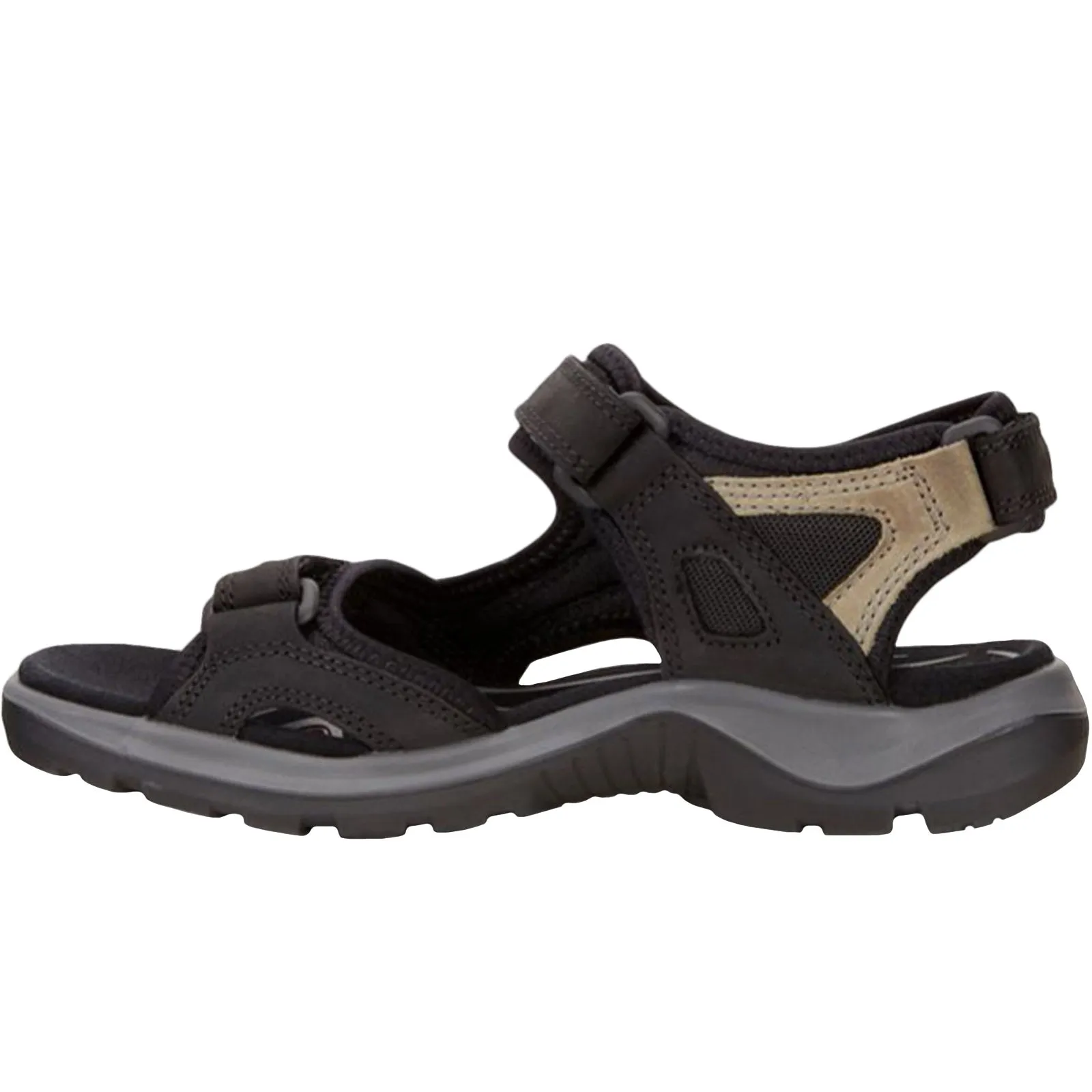 ECCO Womens Offroad Nubuck Outdoor Walking Sandals