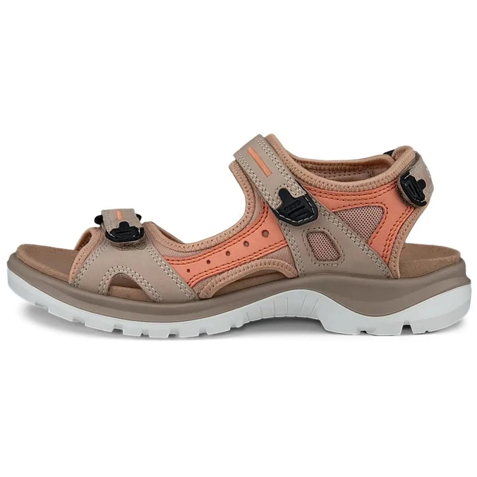 ECCO Womens Offroad Nubuck Outdoor Walking Sandals