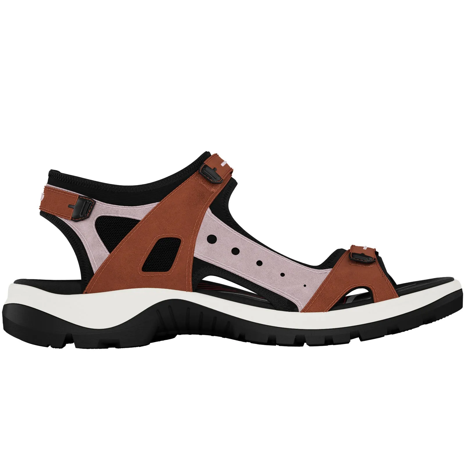 ECCO Womens Offroad Nubuck Outdoor Walking Sandals