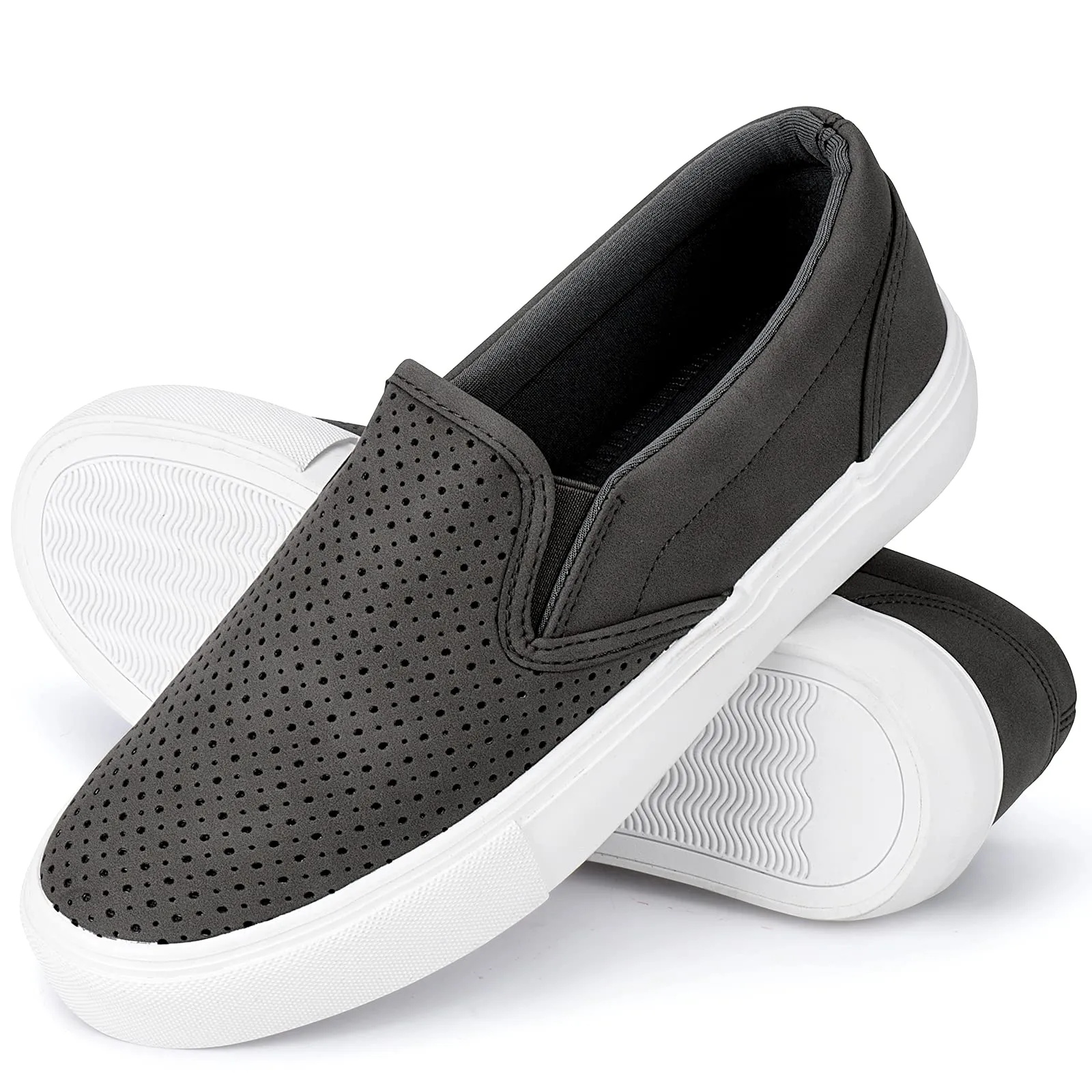 JENN ARDOR Women Breathable Slip-On Sneakers