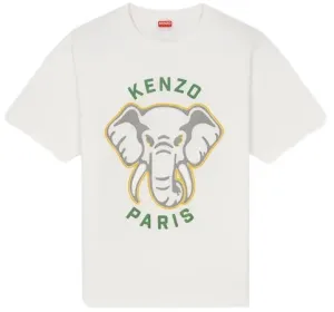 Kenzo Elephant Oversized T-Shirt White