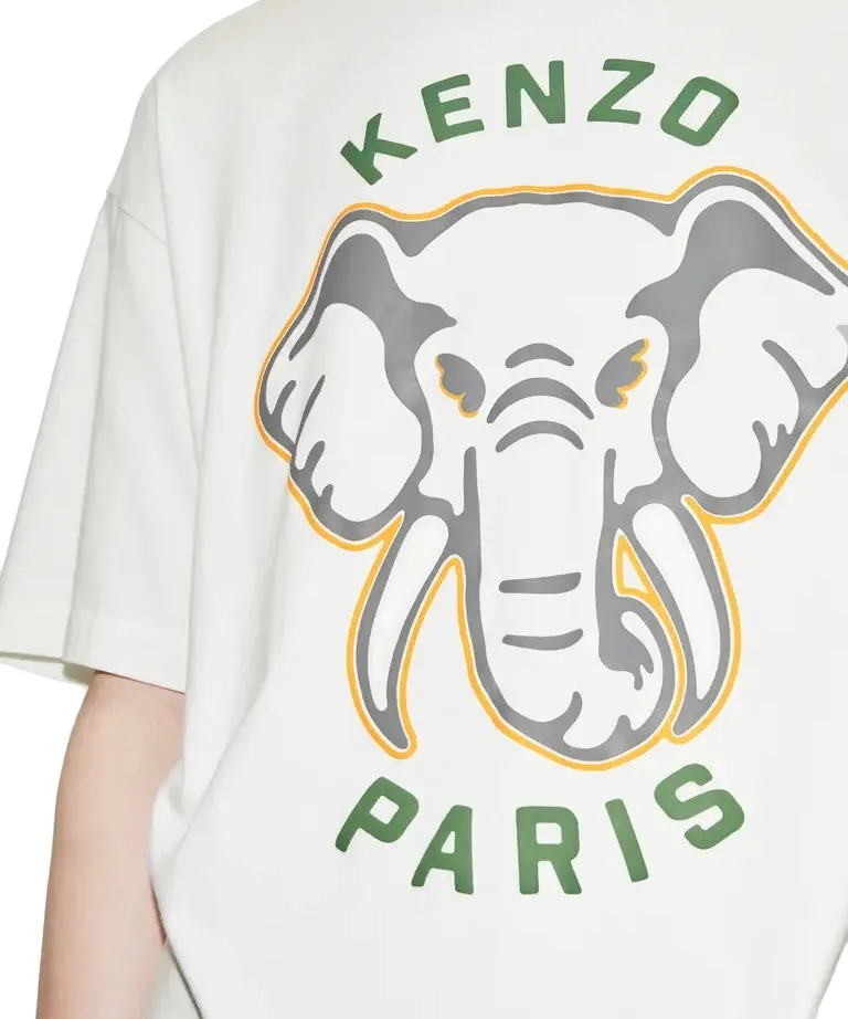 Kenzo Elephant Oversized T-Shirt White