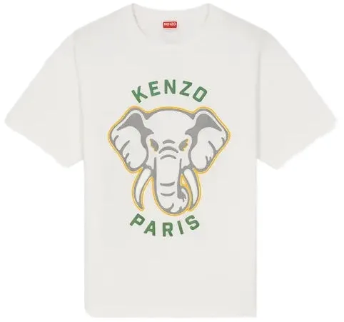 Kenzo Elephant Oversized T-Shirt White