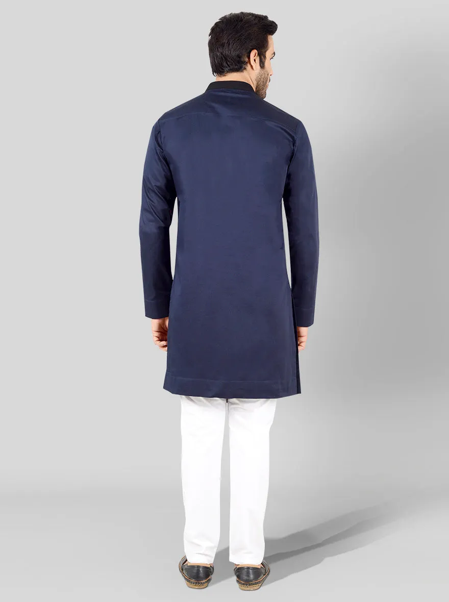 Navy Blue Kurta | Azania