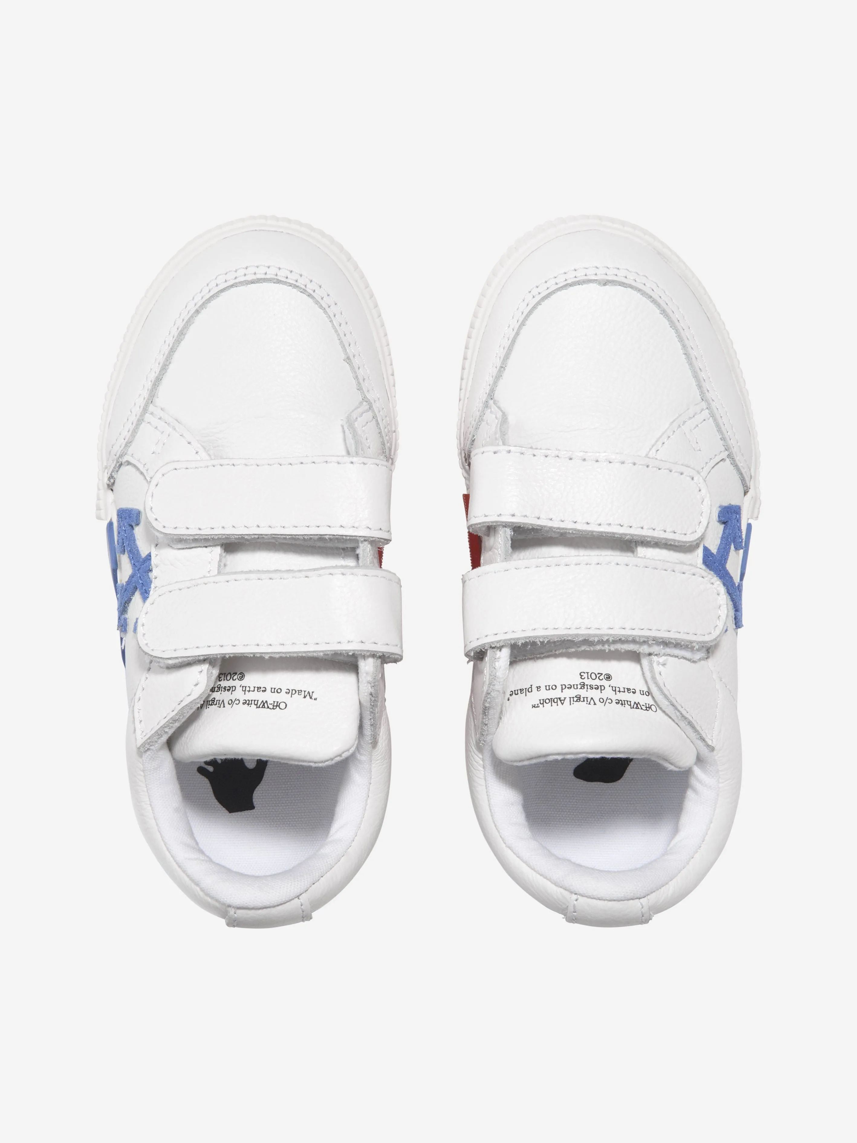 Off-White Boys Vulcanized Velcro Strap Trainers