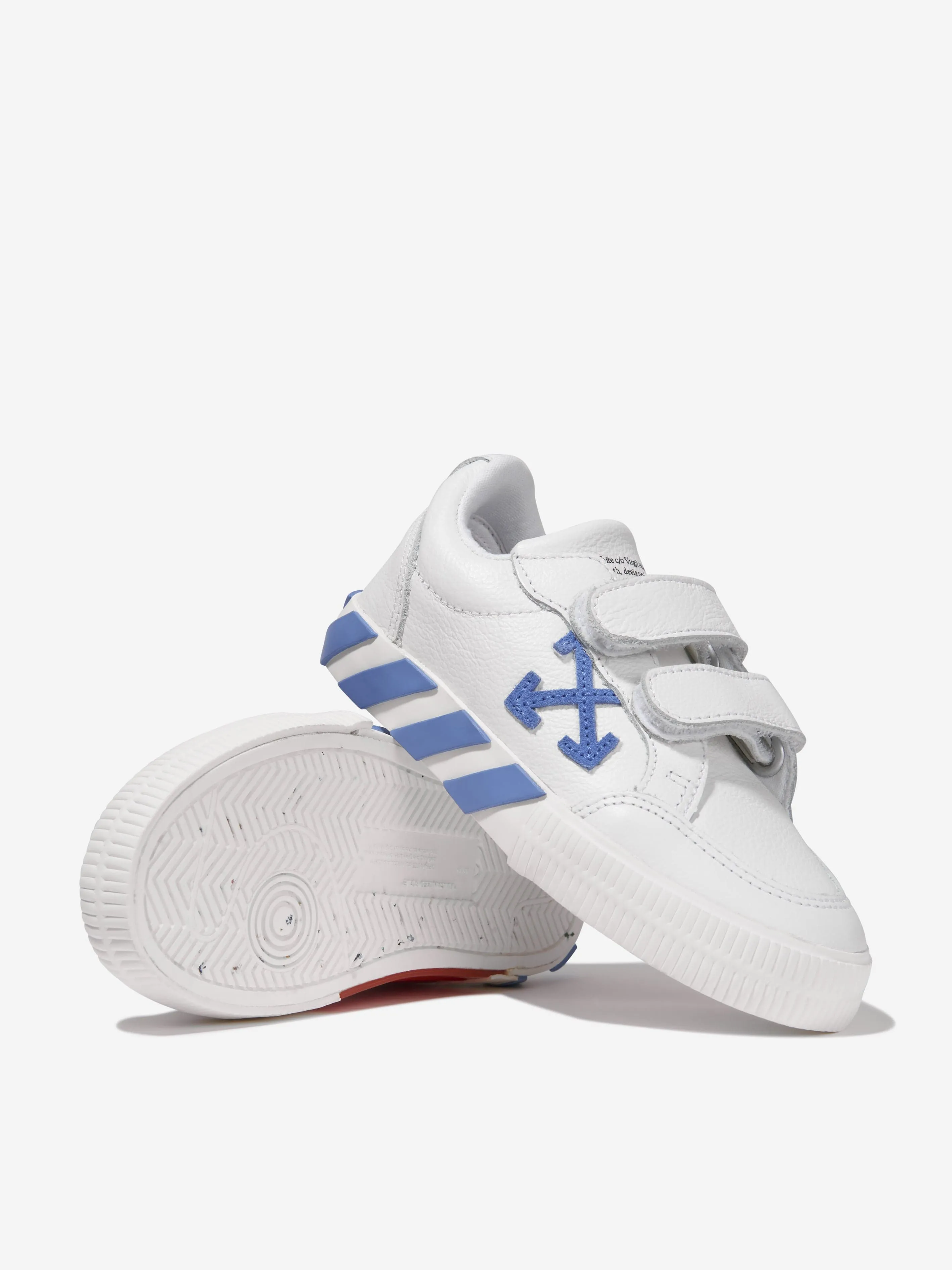 Off-White Boys Vulcanized Velcro Strap Trainers