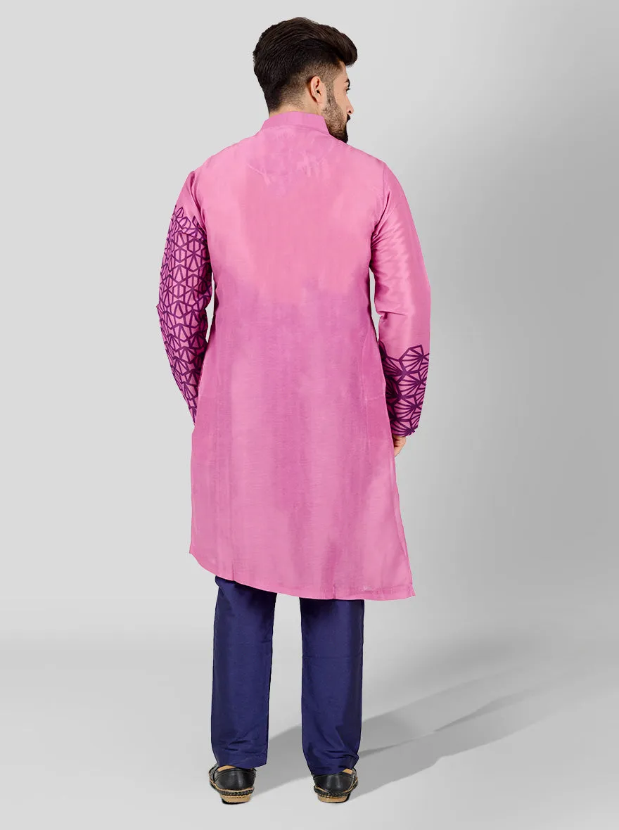 Purple & Violet Kurta Set | TULA