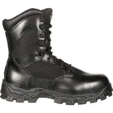 Rocky International Alpha Force Zipper Waterproof Public Service Boots