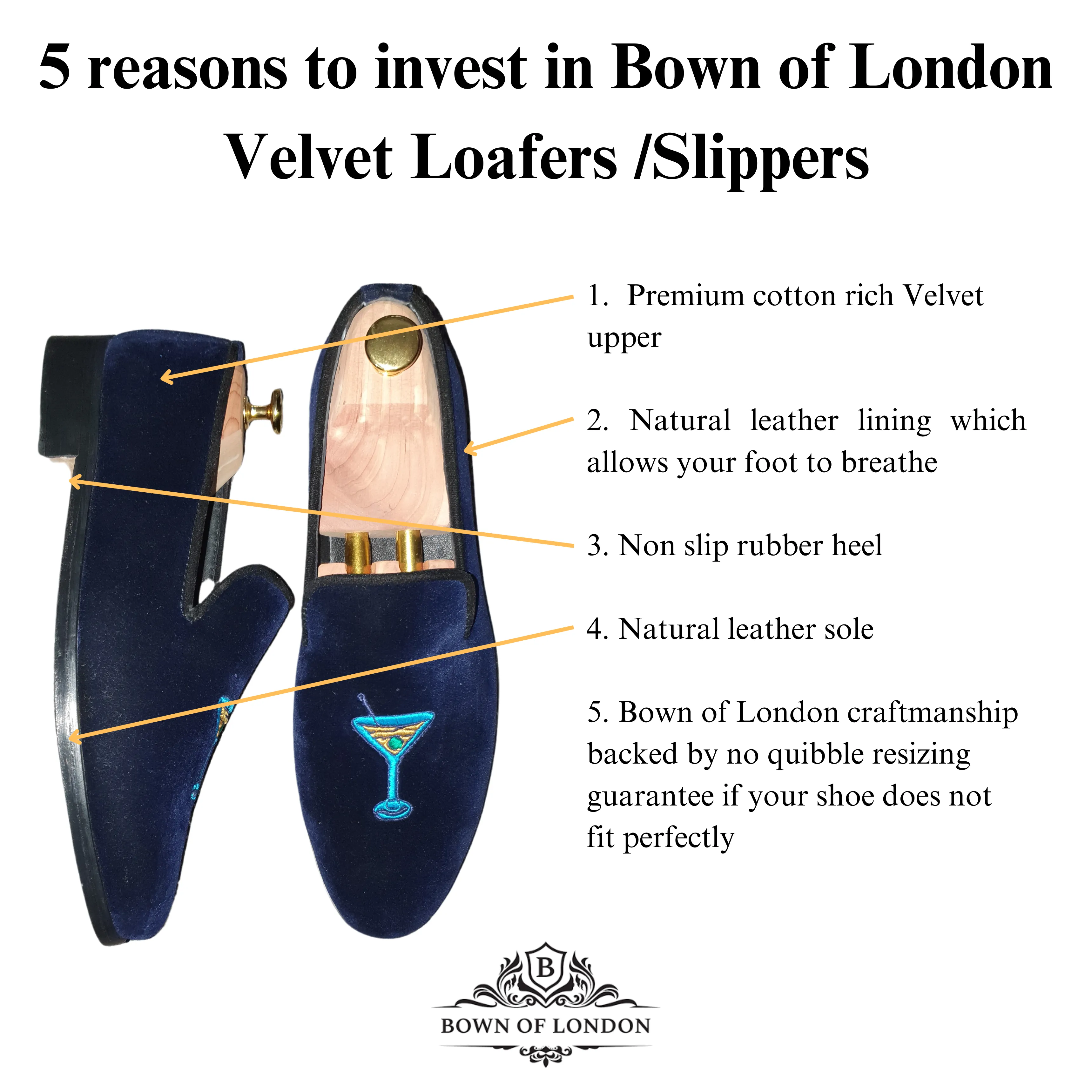 Velvet Loafer/Slipper Shoe Fox and Hound