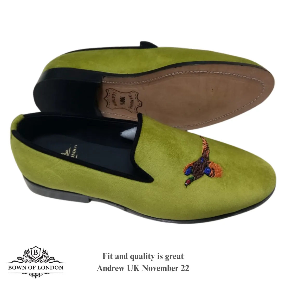 Velvet Loafer/Slipper Shoe Fox and Hound