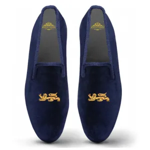 Velvet Loafer/Slipper Shoe - Lionheart