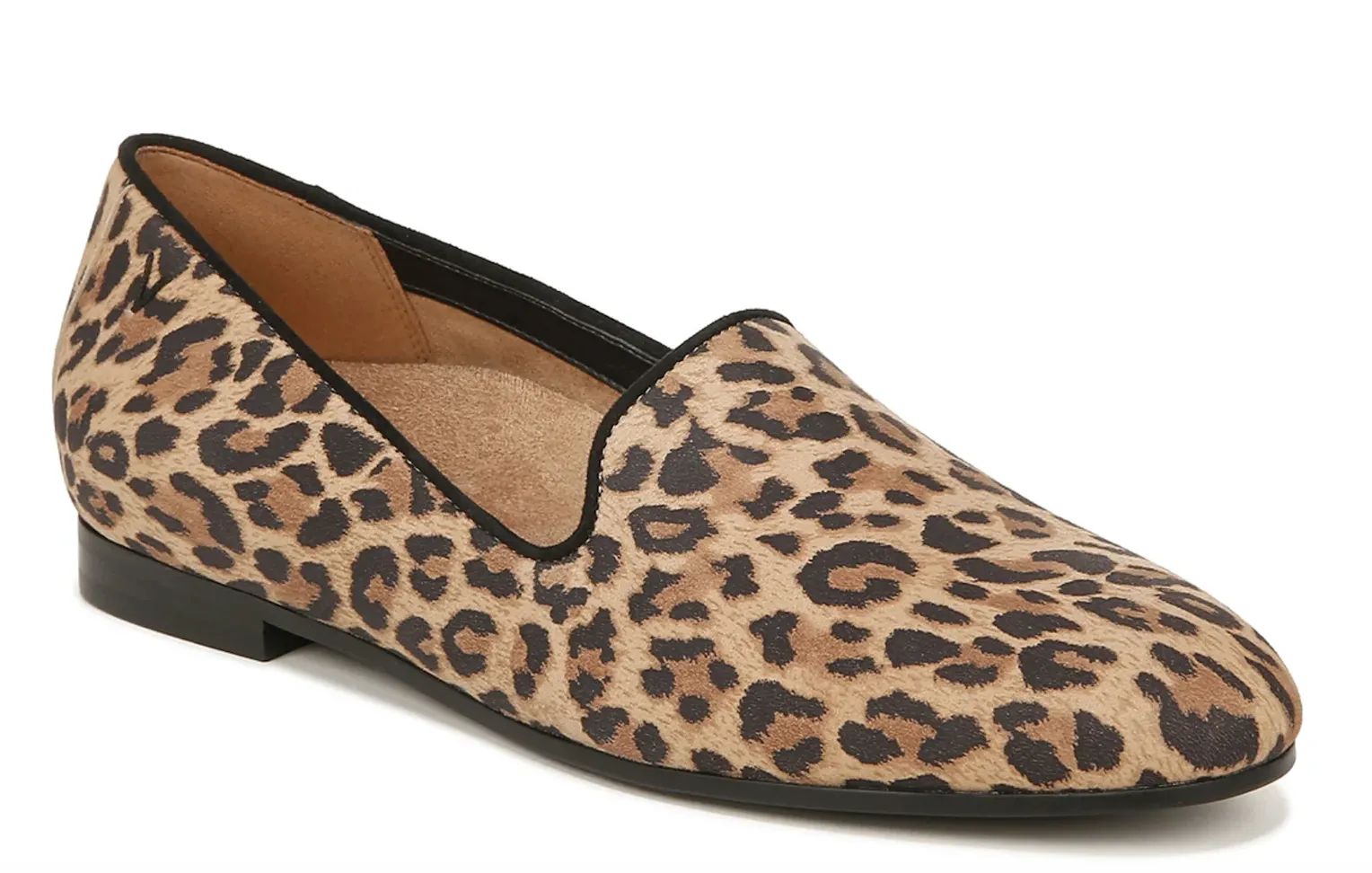 WOMEN'S VIONIC WILLA FLAT | TAN LEOPARD